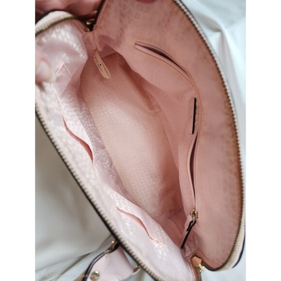 Kate Spade Wellesley Rachelle Satchel Bag Ballet Slipper Pink Leather Handbag - Picture 9 of 16